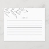 Kaart voor Vrijgezellenfeest voor lijnvulling Ontv (Achterkant)