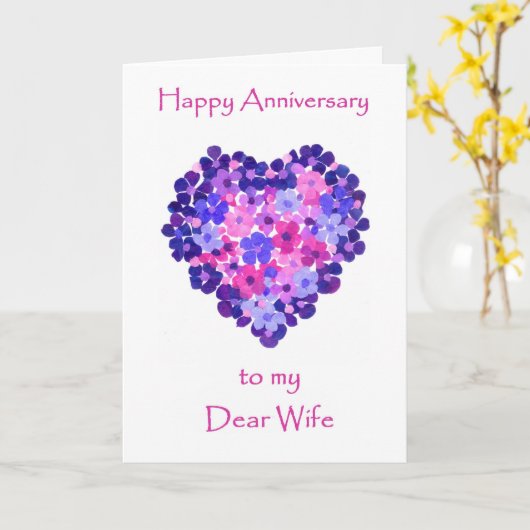 Kaart voor weddenschap Jubileum voor weduwnaar - v (Gele Bloem)