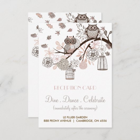 Kaart voor weddenschappen in het donker en grijs (Voorkant / Achterkant)