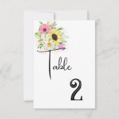 Kaart voor weduwentafel (Voorkant)