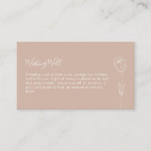 Kaart voor whimsical Line Roos Wishing Well Enclos (Voorkant)