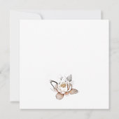 KAART VOOR WITTE LOTUS-INVITATIE (Achterkant)