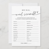 Kaart voor Woordopbreekbaar Vrijgezellenfeest (Voorkant)