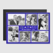 Kaart voor zes foto's uit de Magnetische familie k (Voorkant / Achterkant)