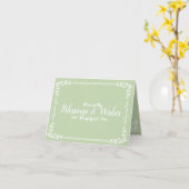 Kaart voor zinnen en vernissen (Gele Bloem)