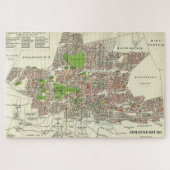 kaart voor Zuid-Afrika van Johannesburg (1913) Legpuzzel (Horizontaal)