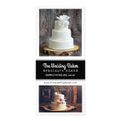 Kaart voor zwart-wit Creative Marketing Rack (Voorkant)