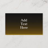 Kaart voor zwarte en goudbehuizing (Voorkant)