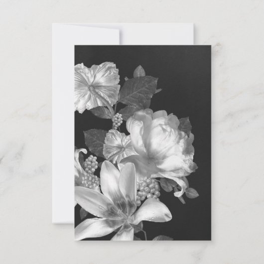 Kaart voor zwarte en witte Antiek behuizing (Achterkant)