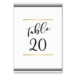 Kaart voor zwarte en witte bruiloft