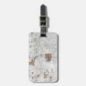 KAART: VOORBEHOUDEN, 1888 BAGAGELABEL (Voorkant verticaal)