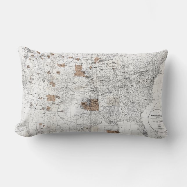 KAART: VOORBEHOUDEN, 1888 KUSSEN (Voorkant)