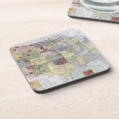 KAART: VOORBEHOUDEN, 1892 BIER ONDERZETTER (Linkerzijde)