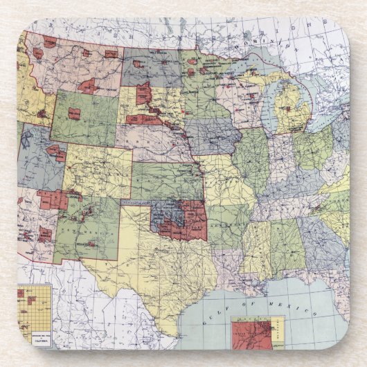 KAART: VOORBEHOUDEN, 1892 BIER ONDERZETTER (Voorkant)