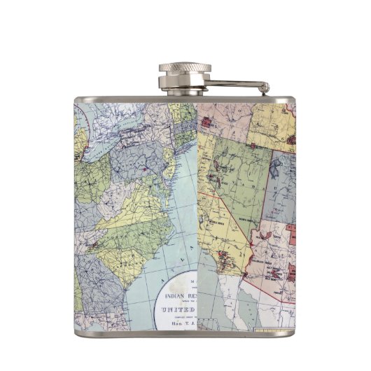 KAART: VOORBEHOUDEN, 1892 HEUPFLES (Achterkant)