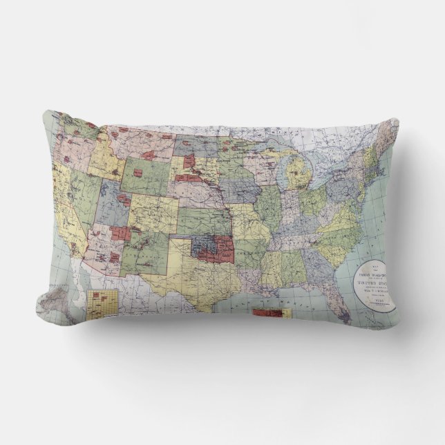 KAART: VOORBEHOUDEN, 1892 KUSSEN (Voorkant)