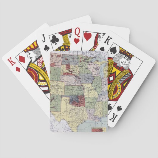 KAART: VOORBEHOUDEN, 1892 SPEELKAARTEN (Achterkant)