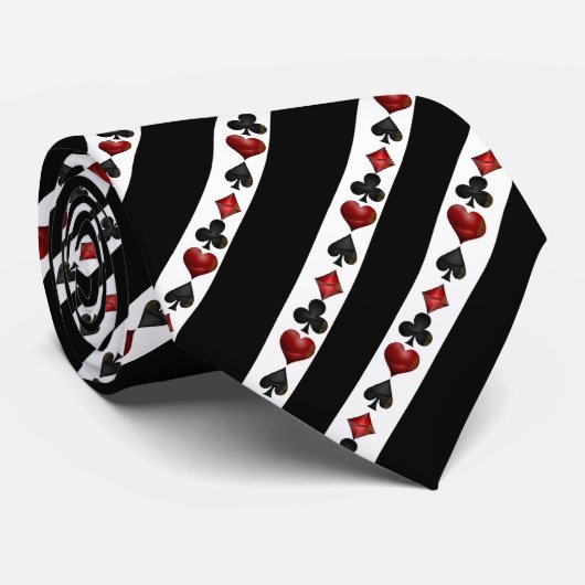 Kaart vormen afspelen stropdas (Opgerold)