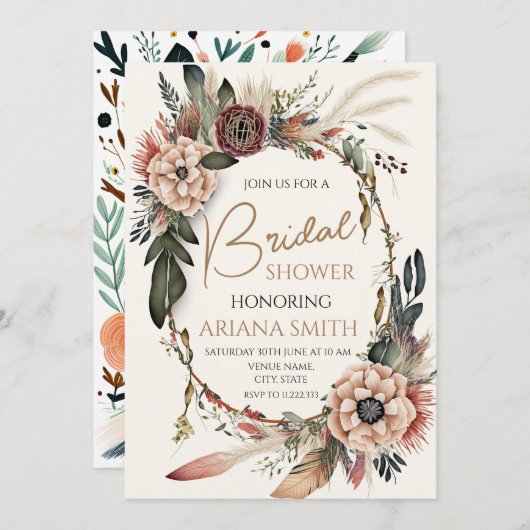 Kaart  Vrijgezellenfeest (Voorkant / Achterkant)