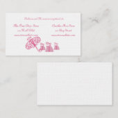 Kaart vrijgezellenfeest register (Voorkant / Achterkant)