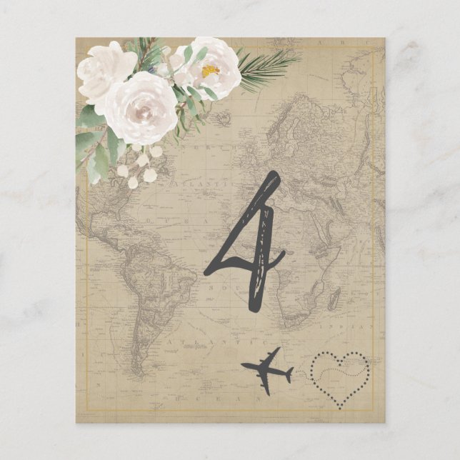  Kaart Vrijgezellenfeest Spel nummer 4 (Voorkant)