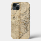 KAART: VS, 1783 Case-Mate iPhone CASE (Achterkant)