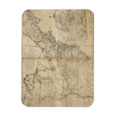 KAART: VS, 1783 MAGNEET (Verticaal)