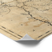 KAART: VS, 1783 POSTER (Hoek)