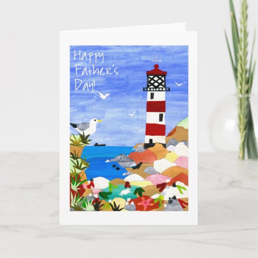 Kaart vuurtoren Vaderdag (Voorkant)