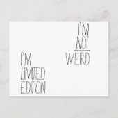 Kaart waarop je kunt zien dat je speciaal bent (Voorkant)