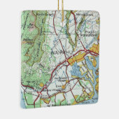  kaart Waipahu Oahu Keramisch Ornament (Rechts)