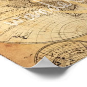  Kaart Wanderlust Anchor Print (Hoek)