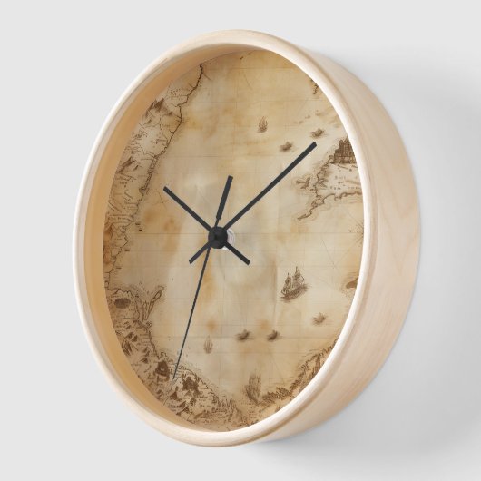  kaart Wandklok (Hoek)