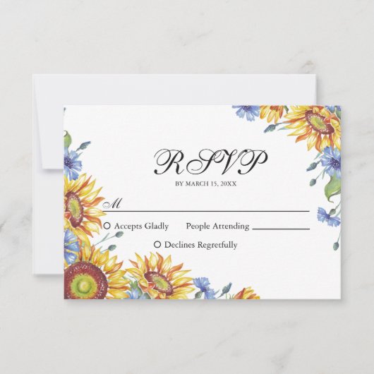 Kaart WatercolorvRSVP Oekraïne (Voorkant)