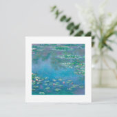 KAART : " WATERLITEIT " PER MONET (Staand voorkant)