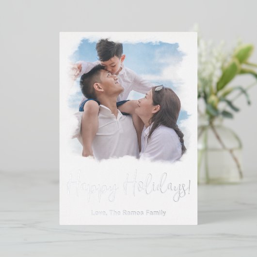 Kaart Waterverf Sjabloon (Staand Voorkant)