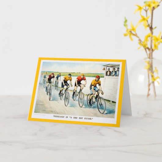 Kaart: Wheelmen Kaart (Gele Bloem)