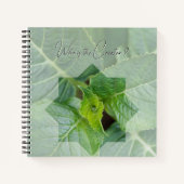 Kaart "Wie is de Schepper?" Notitieboek (Voorkant)