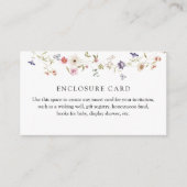 Kaart Wilde bloem Aangepaste behuizing (Voorkant)