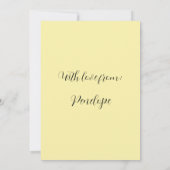 Kaart Wilde Red Rose Valentijnsdag (Achterkant)