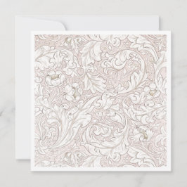 KAART : WILLIAM MORRIS : FLORAL PATTERN NOTITIEKAARTJE