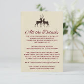 Kaart winterfeestdag in details (Staand voorkant)