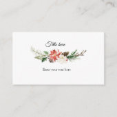 Kaart winterkerstbeklimming (Voorkant)