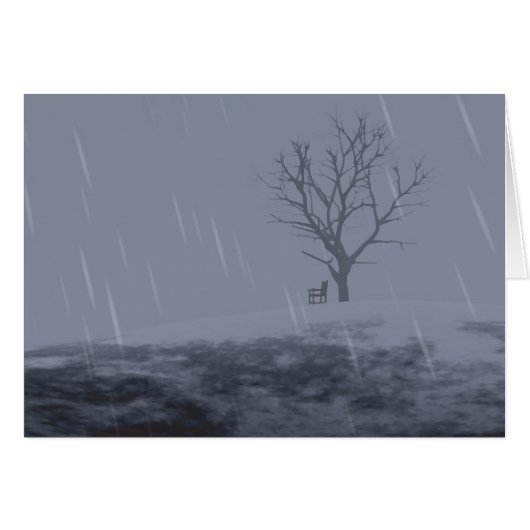 Kaart winterkoude (Voorkant Horizontaal)