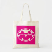 Kaart Wit Lijst BasisTas Tote Bag (Voorkant)