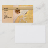 kaart / zee / navigatie / zeilen visitekaartje (Voorkant / Achterkant)