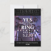 Kaart Zeer geheim antwoord (Achterkant)