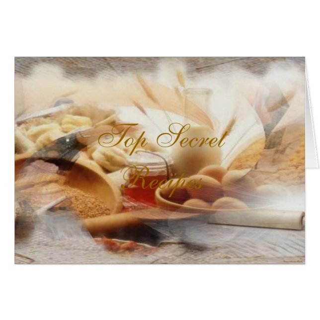 Kaart Zeer geheim ontvang (Voorkant Horizontaal)