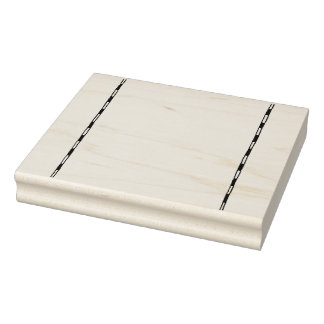 Kaart Zijranden Grote Rubber Stamp Rubberstempel