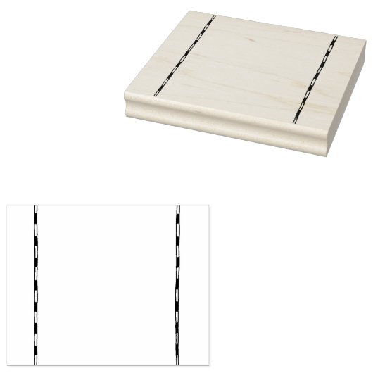 Kaart Zijranden Grote Rubber Stamp Rubberstempel (Gestempeld)